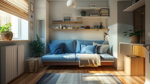 Aménager un petit studio : choix de canapé malin