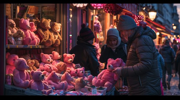 Ours en rose : une tendance qui attire de plus en plus de personnes